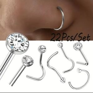 22 nose rings